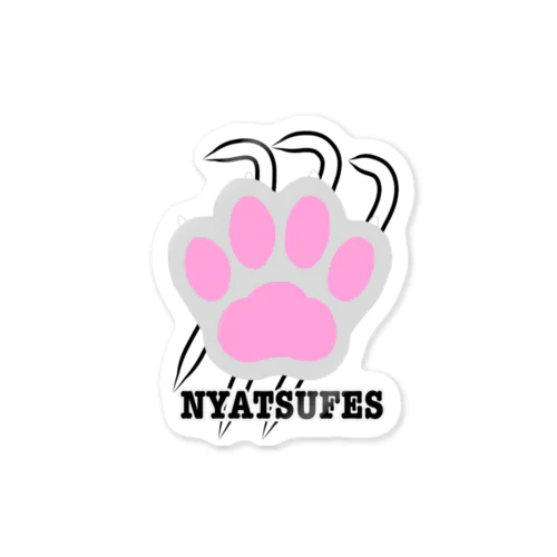 NYATSUFES 威嚇 Sticker