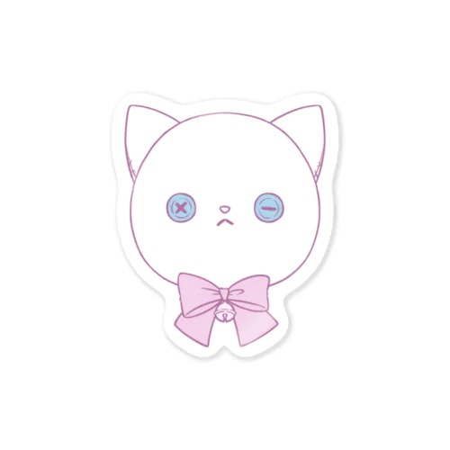 Say it's cute(猫のぬいぐるみ) Sticker