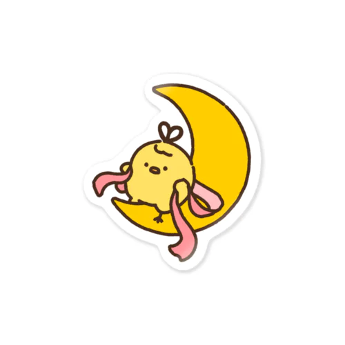 彦星を待つピヨリ姫 Sticker