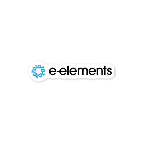 e-elements【Horizontal】 Sticker