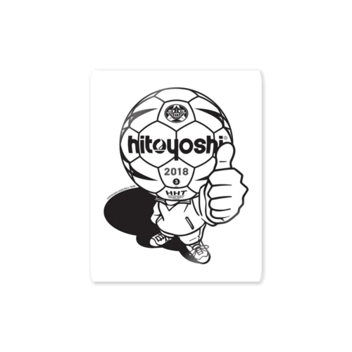 hitoyoshi handman Sticker