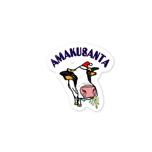 AMAKUSANTAのオリーブTシャツ Sticker