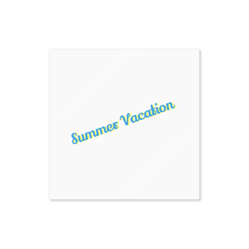 Summer Vacation 2 Sticker