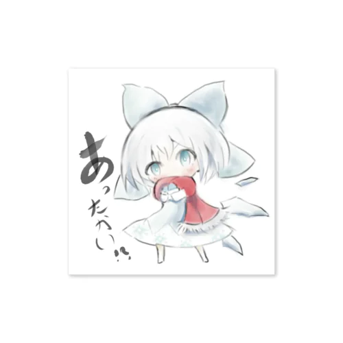 【東方】防寒チルノ Sticker