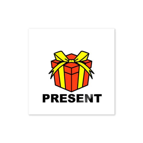 PRESENT Sticker