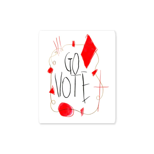 選挙いくど～ Sticker
