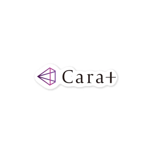 Carat ロゴ ステッカー