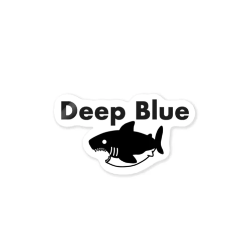 DeepBlueホホジロザメ Sticker