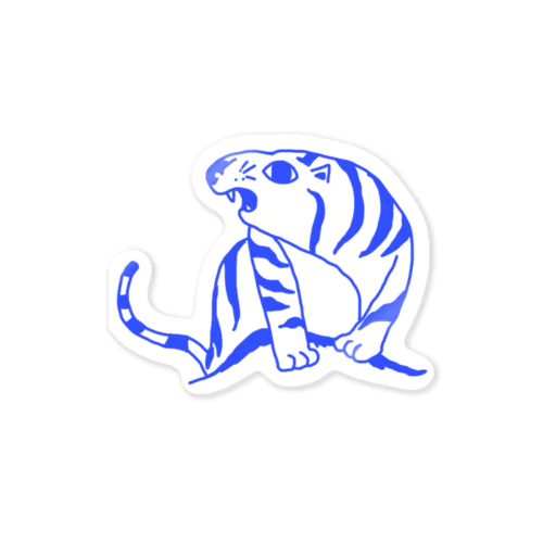 queer tiger Sticker