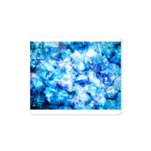 Blue Blue fragment Sticker