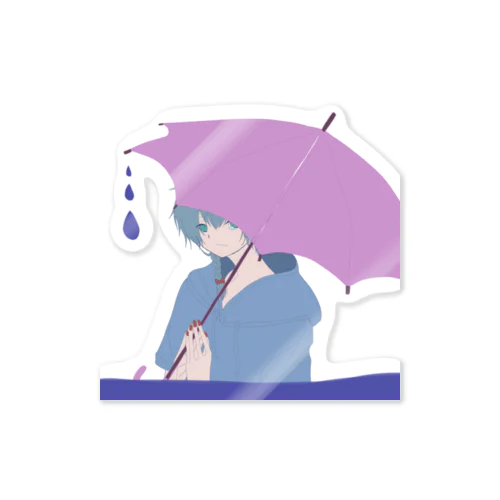 なみだのうみくん Sticker