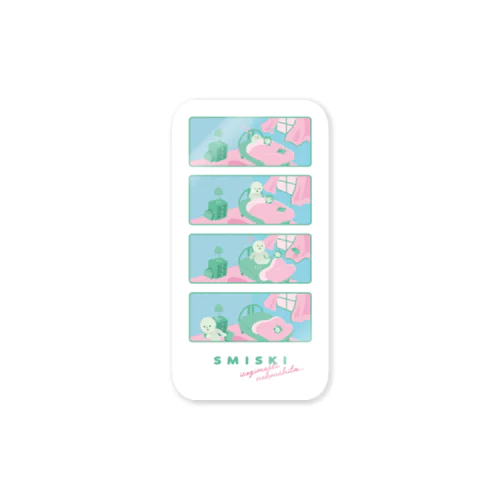 ある日のイソギマスキー Sticker