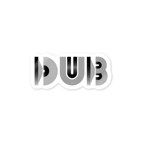 DUBDUBDUB_ヨコ Sticker