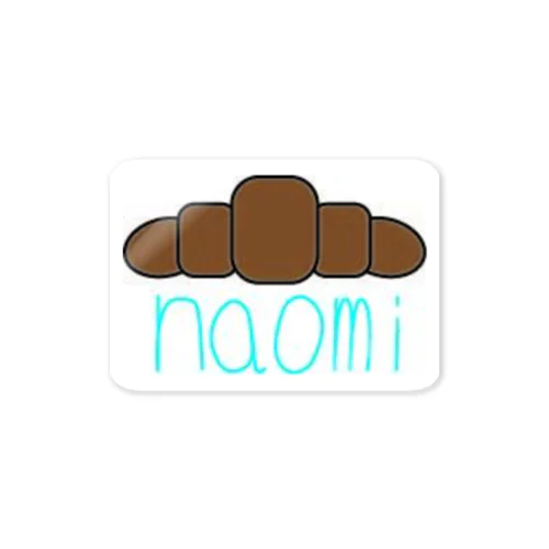 naomi  logo ステッカー