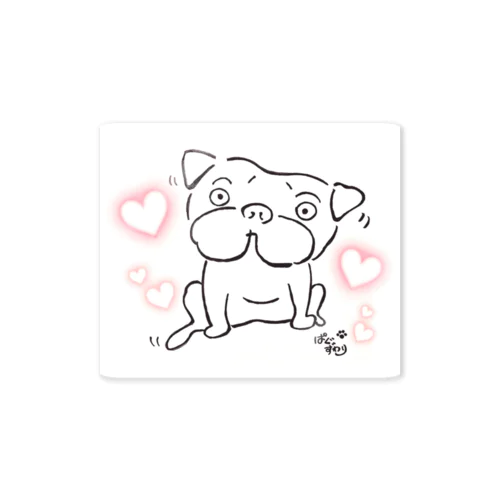 ぱぐずわりちゃん💕 Sticker