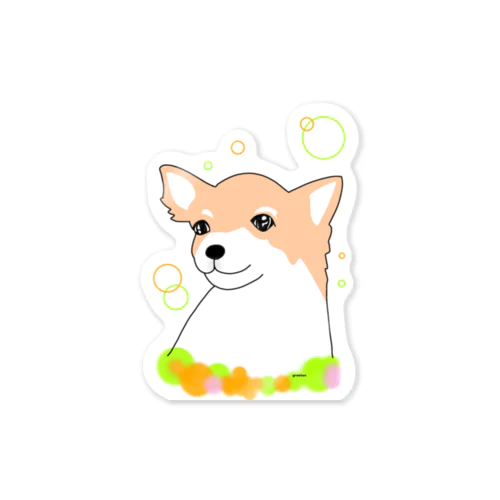 チワワ癒し犬 Sticker