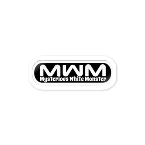 MWM(黒) Sticker