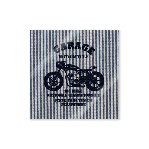 武骨なバイクデザイン(ヒッコリー) Sticker