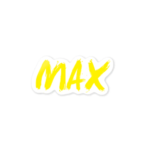 MAX ステッカー