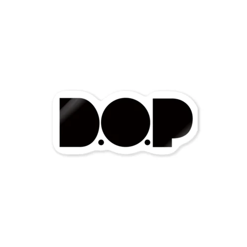 DOP logo ステッカー