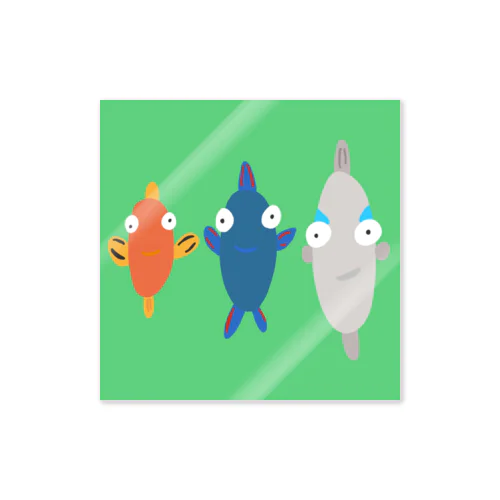 ギョっとして魚(おうちの魚チーム) Sticker