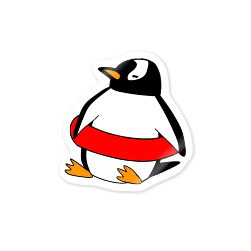 夏を満喫ジェンツーペンギンくん Sticker