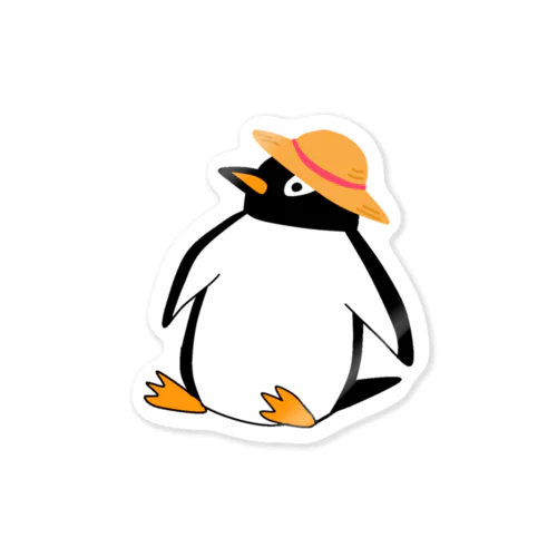 夏休みジェンツーペンギンくん Sticker