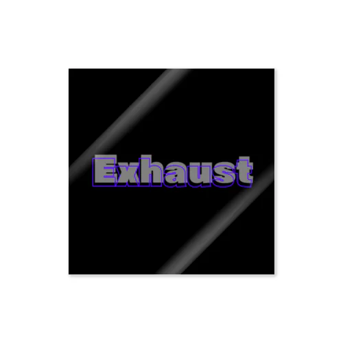 Exhaustステッカー Sticker