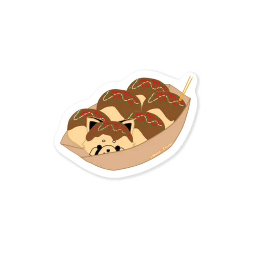 毎週8の付く日はたこ焼きの日～幸せのたこ焼き～ Sticker