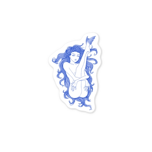 鰭女さんtoumeiシリーズ Sticker