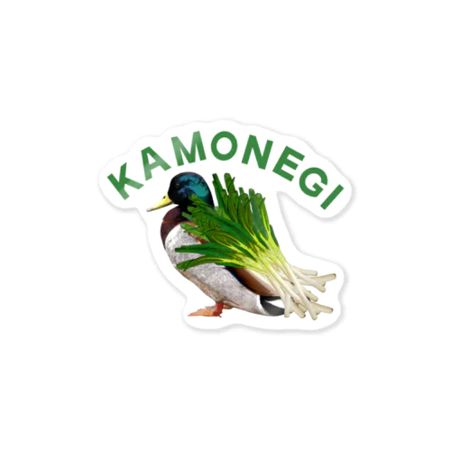 カモネギステッカー Sticker