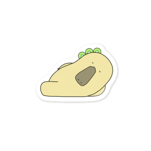 つかれふるかもくん Sticker