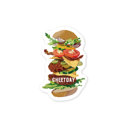 CHEET DAY Sticker