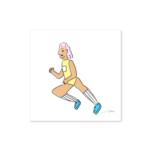 陸上選手🏃‍♀️ Sticker