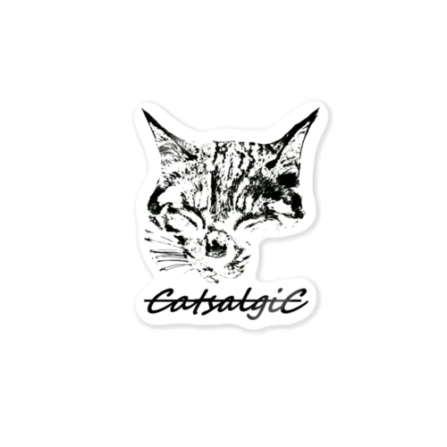 CatsalgiC《オリジナルロゴ》 ステッカー