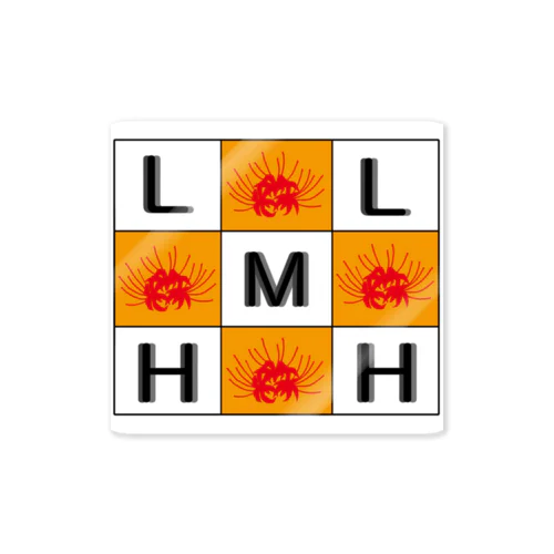 L.M.Hロゴ2 Sticker