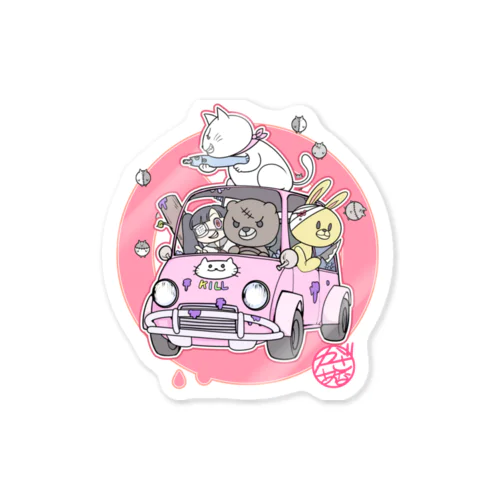 ゾンビ専門学校☆修学旅行 Sticker