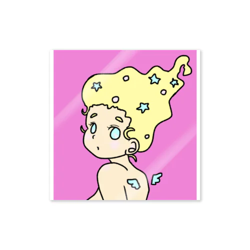 ビビッドな天使ちゃん Sticker