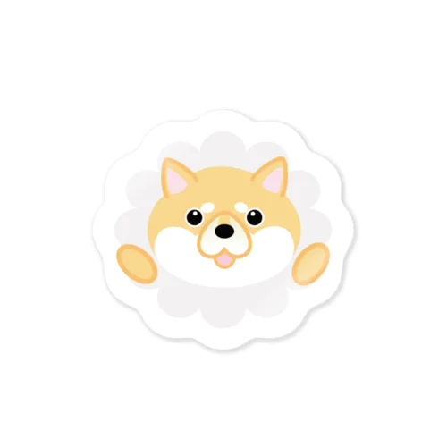 Hello~!! SHIBA-WAN Sticker