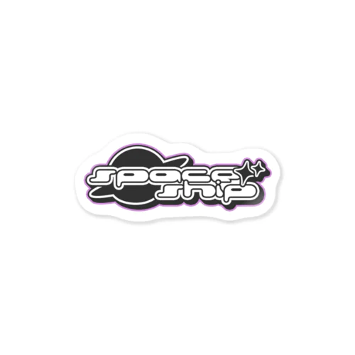 SPACE SHIP Sticker