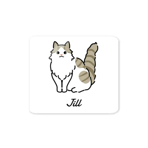 ノルウェージャンのJillくん Sticker