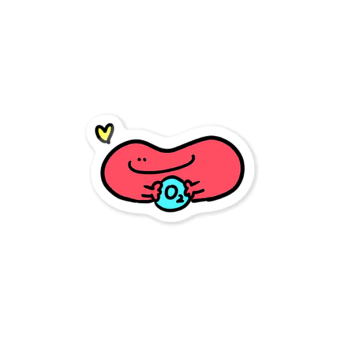 LOVE赤血球 Sticker