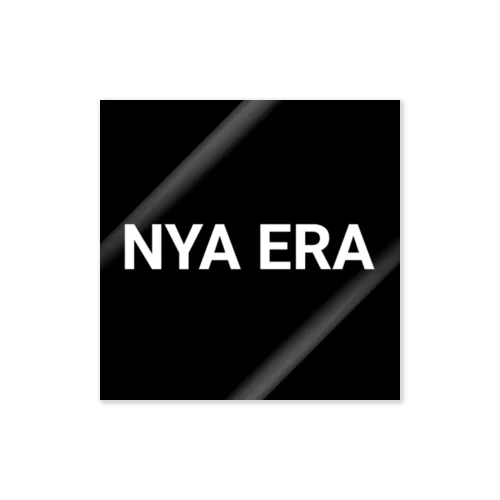 NYA ERA ニャーエラ Sticker