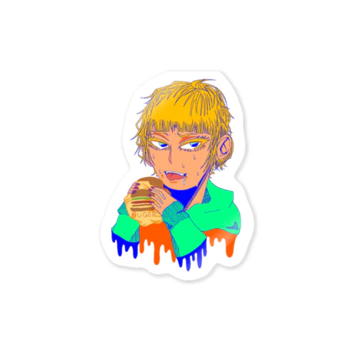 BURGER Sticker