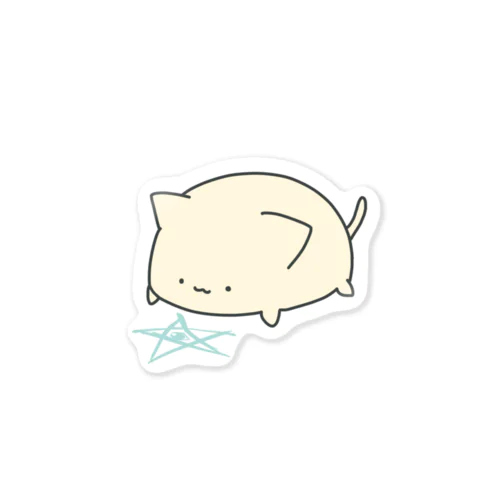 こねこの見つめるもの Sticker