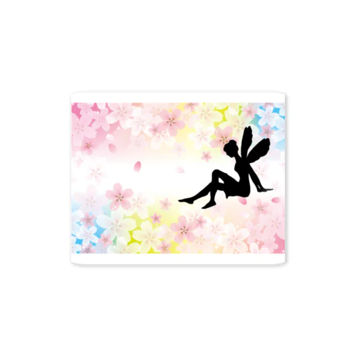 桜とフェアリー Sticker