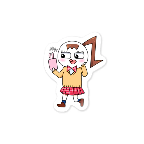 JKケーコちゃん Sticker