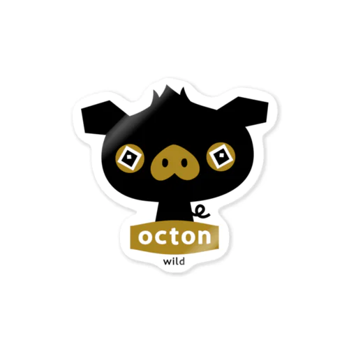 octon #wild Sticker