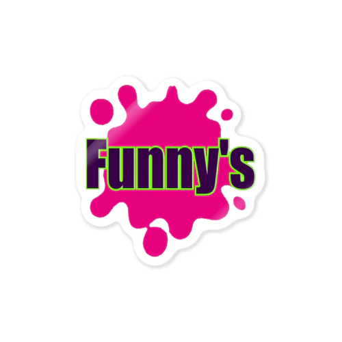 FunnyBunny's-ペンキ- Sticker