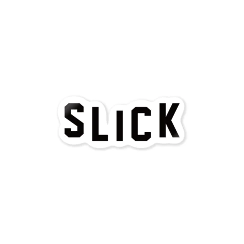 SLICK スリック ロゴ ステッカー
